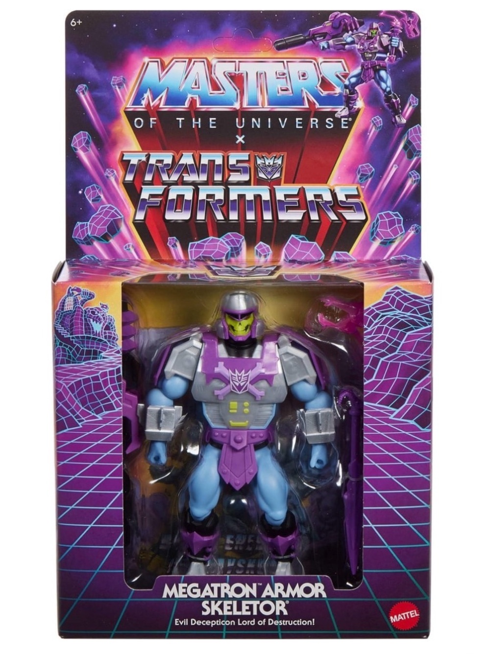 Transformers-Megatron Armor-Masters of the Universe (Skeletor)